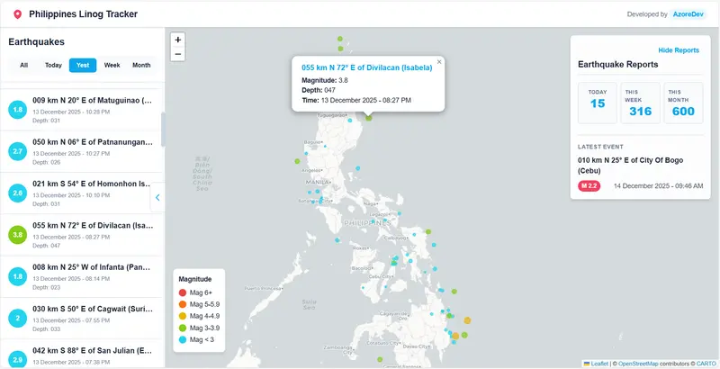 Philippines Linog Tracker