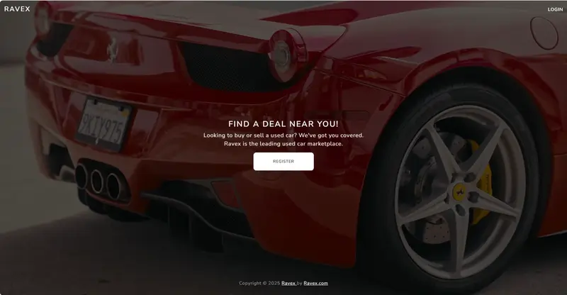 Ravex (Django Car Marketplace)